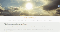 Desktop Screenshot of gott-und-christus.de